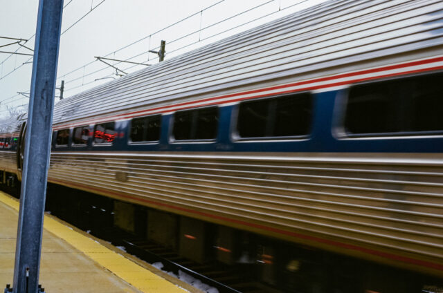 train at station