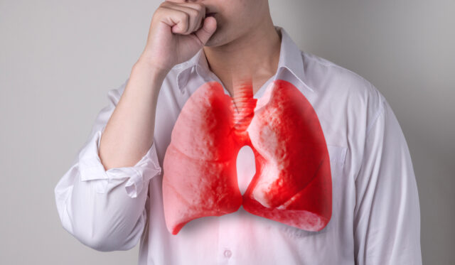 coughing lung visual